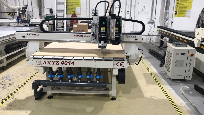 Instalacija AXYZ CNC routera